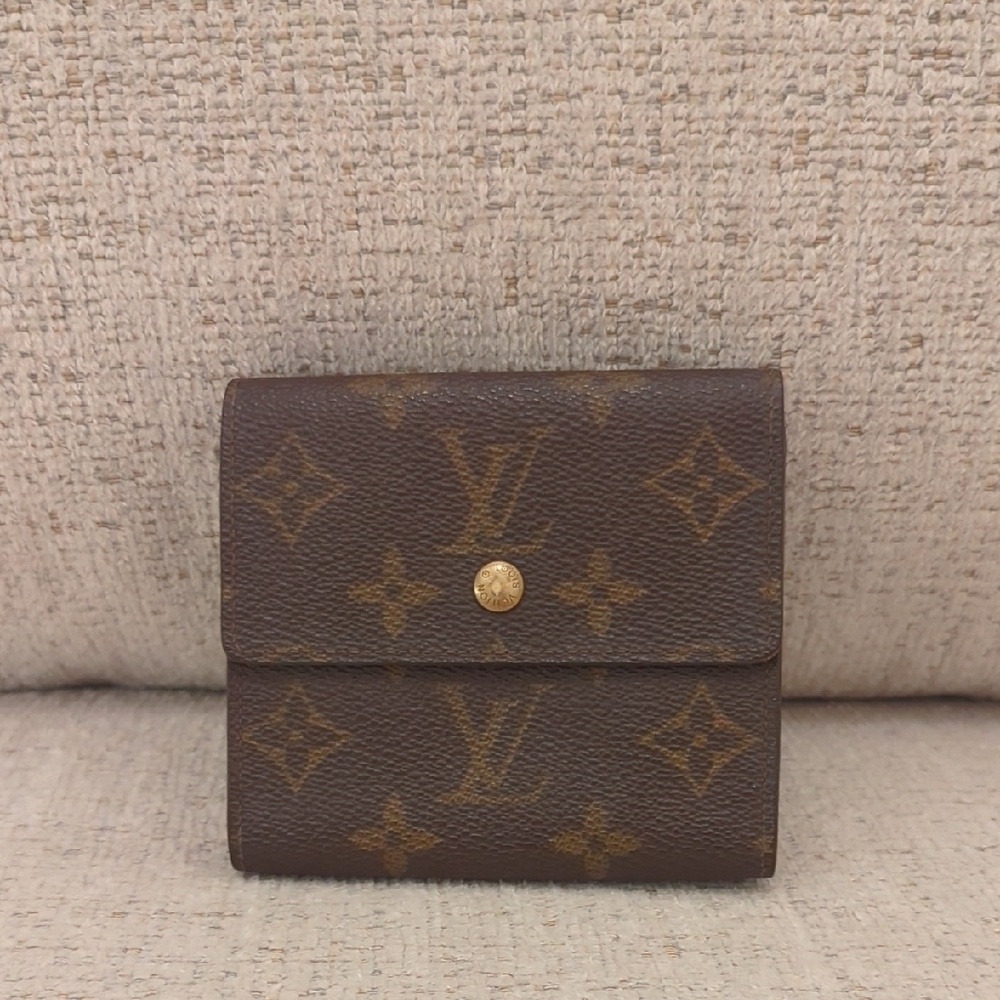 Louis Vuitton  Monogram Double Snap Wallet